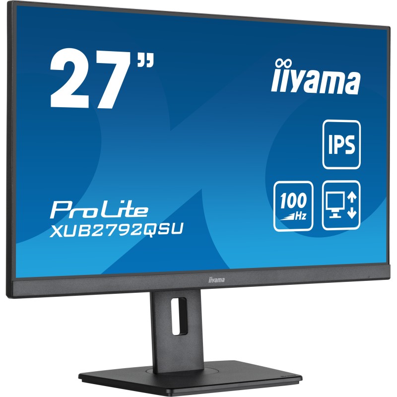 Image of iiyama ProLite Monitor PC 68,6 cm (27") 2560 x 1440 Pixel Full HD LED Nero