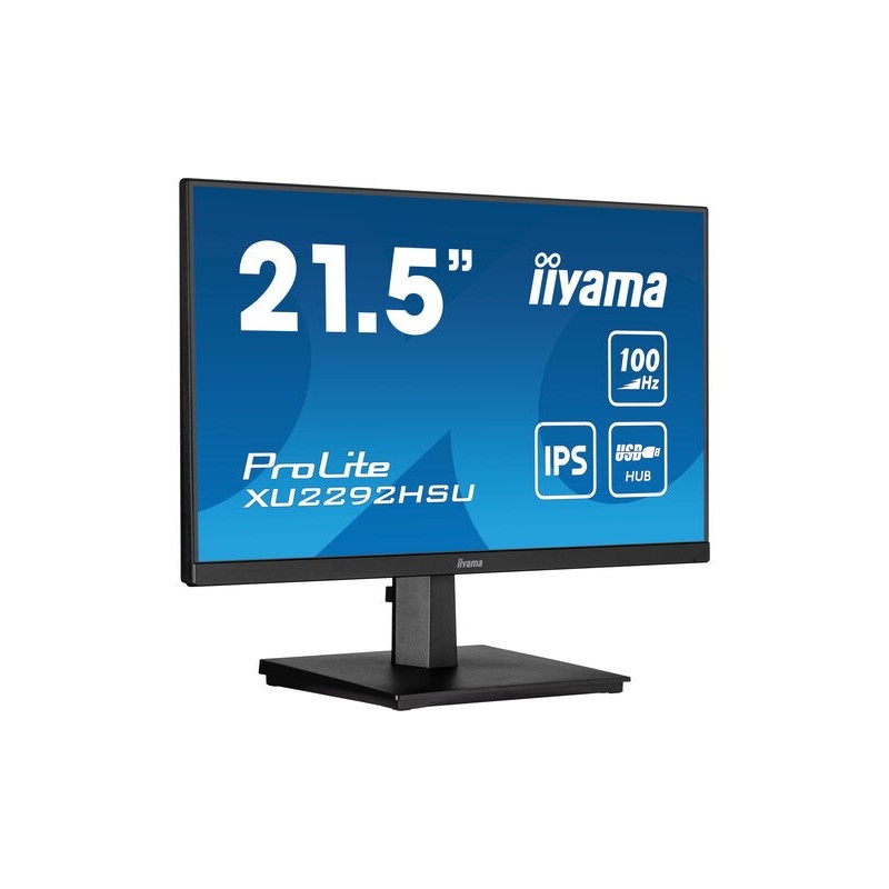 iiyama ProLite XU2292HSU-B6 Monitor PC 54,6 cm (21.5") 1920 x 1080 Pixel Full HD LED Nero