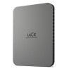 LaCie Mobile Drive Secure disco externo 4 TB Cinzento
