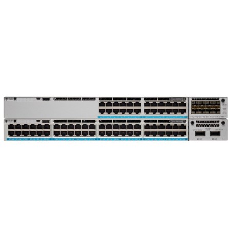 Cisco Catalyst C9300-48S-E commutateur réseau Géré L2 L3 Gris