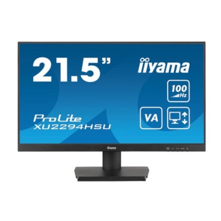 iiyama ProLite XU2294HSU-B6 computer monitor 54,6 cm (21.5") 1920 x 1080 Pixels Full HD LCD Zwart
