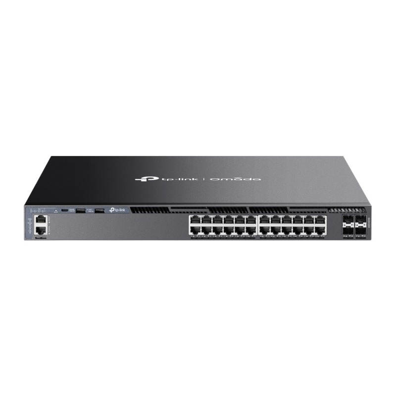 TP-Link Omada SG6428X switch di rete Gestito L3 Gigabit Ethernet (10/100/1000) 1U Nero