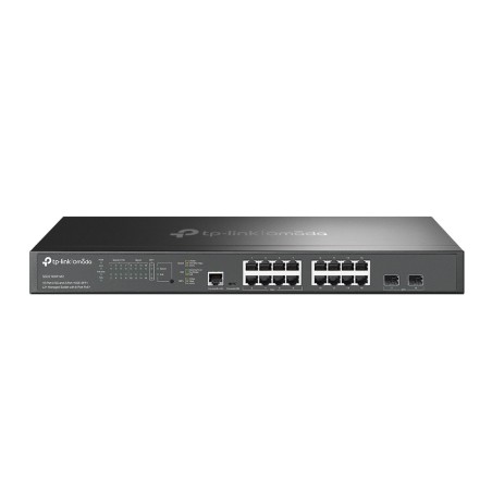 TP-Link Omada SG3218XP-M2 switch di rete Gestito L2+ 2.5G Ethernet (100 1000 2500) Supporto Power over Ethernet (PoE) 1U Nero