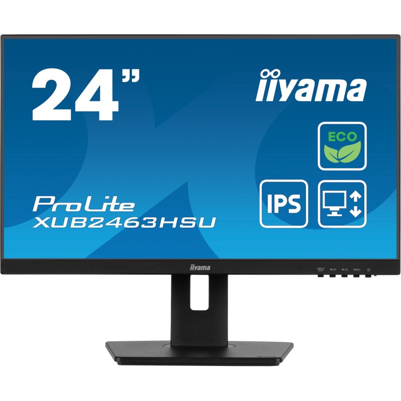 Image of iiyama ProLite XUB2463HSU-B1 Monitor PC 61 cm (24") 1920 x 1080 Pixel Full HD LED Nero
