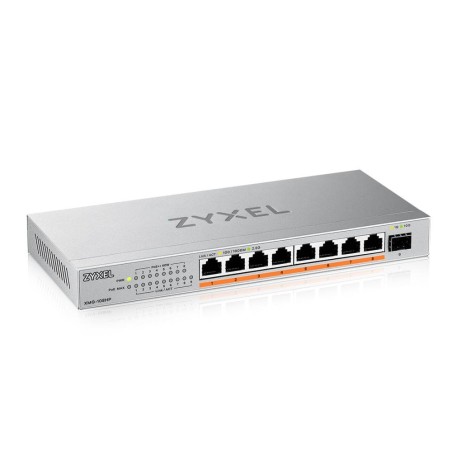 Zyxel XMG-108HP Não-gerido 2.5G Ethernet (100 1000 2500) Power over Ethernet (PoE)