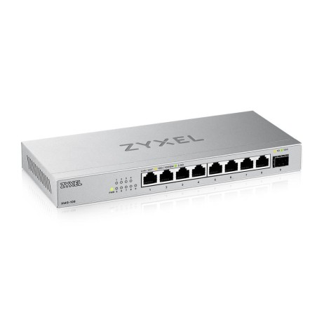 Zyxel XMG-108 Não-gerido 2.5G Ethernet (100 1000 2500) Prateado