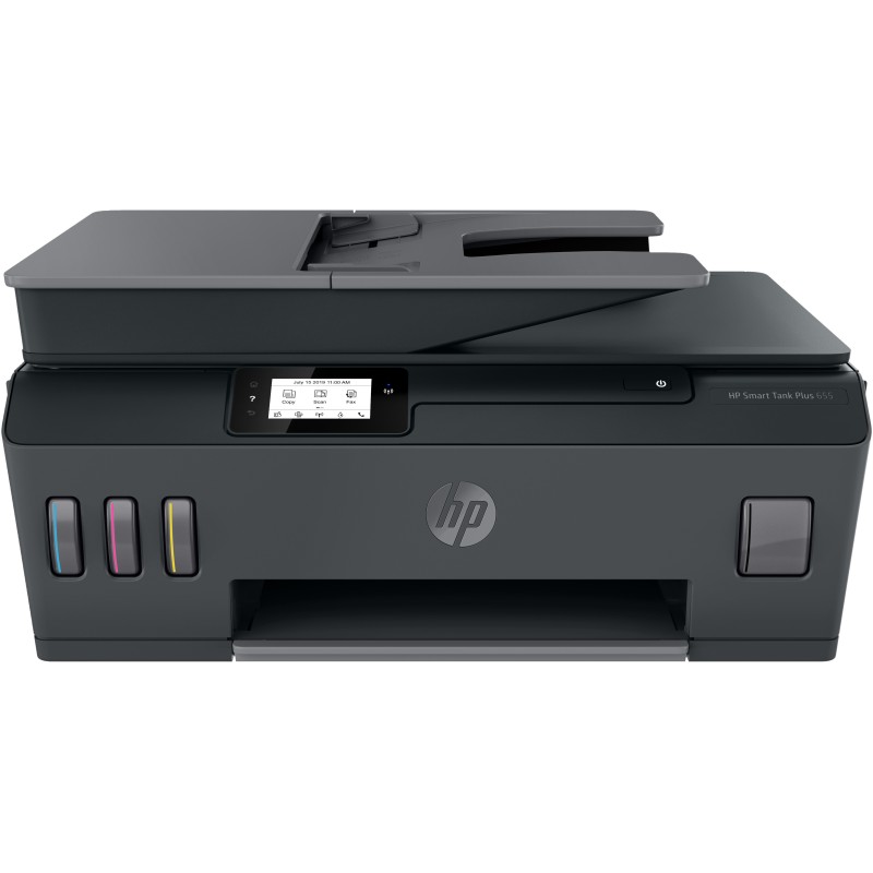 Image of HP Smart Tank Plus Stampante multifunzione wireless 655, Colore, Stampante per Casa, Stampa, copia, scansione, fax, ADF e