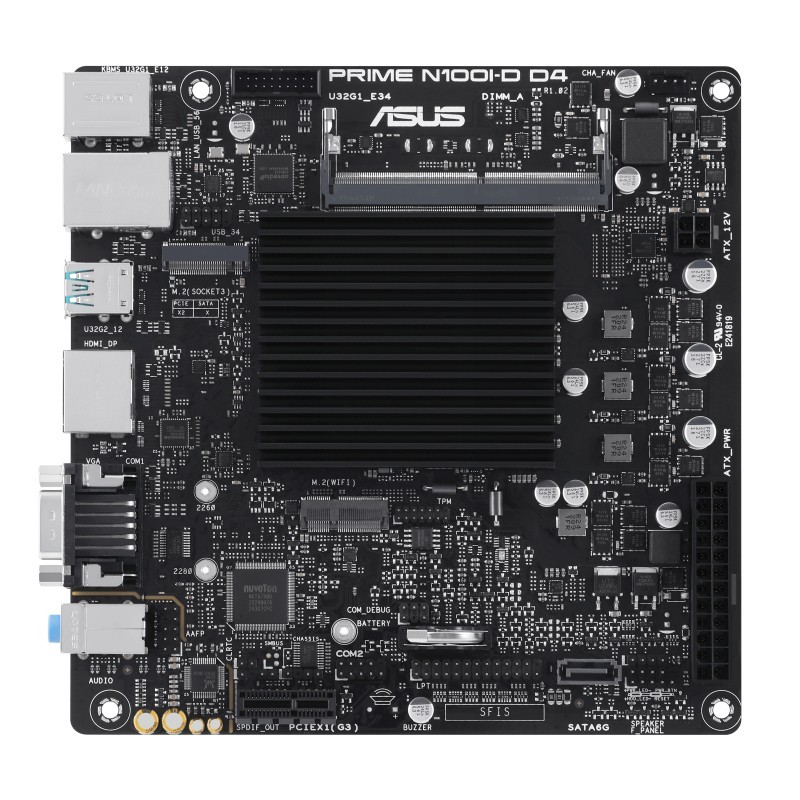 Image of ASUS PRIME N100I-D D4 NA (CPU integrato) mini ITX