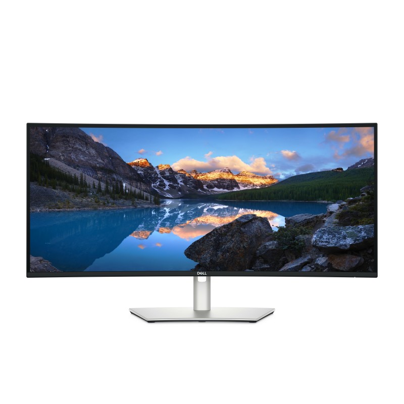 Image of DELL UltraSharp U3425WE Monitor PC 86,7 cm (34.1") 3440 x 1440 Pixel Wide Quad HD LCD Nero, Argento