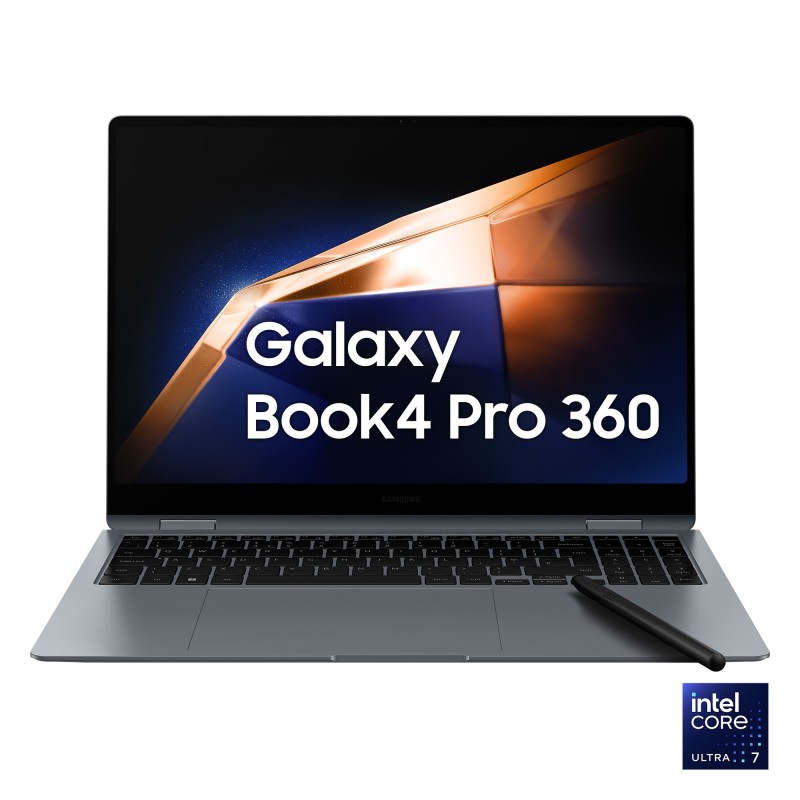 Image of Samsung Galaxy Book4 Pro 360 Intel Core Ultra 7 155H Ibrido (2 in 1) 40,6 cm (16") Touch screen WQXGA+ 16 GB LPDDR5x-SDRAM 1 TB