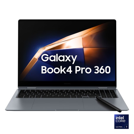 Samsung Galaxy Book4 Pro 360 Intel Core Ultra 7 155H Híbrido (2-en-1) 40,6 cm (16") Pantalla táctil WQXGA+ 16 GB LPDDR5x-SDRAM