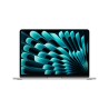 Apple MacBook Air Apple M M3 Ordinateur portable 34,5 cm (13.6") 8 Go 256 Go SSD Wi-Fi 6E (802.11ax) macOS Sonoma Argent