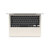 Apple MacBook Air Apple M M3 Portátil 34,5 cm (13.6") 16 GB 512 GB SSD Wi-Fi 6E (802.11ax) macOS Sonoma Blanco