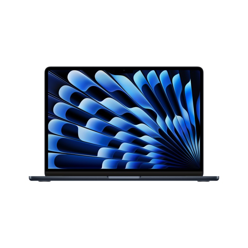 Image of Apple MacBook Air 13'' M3 chip con core 8 CPU e core 10 GPU, 8GB, 512GB SSD Mezzanotte