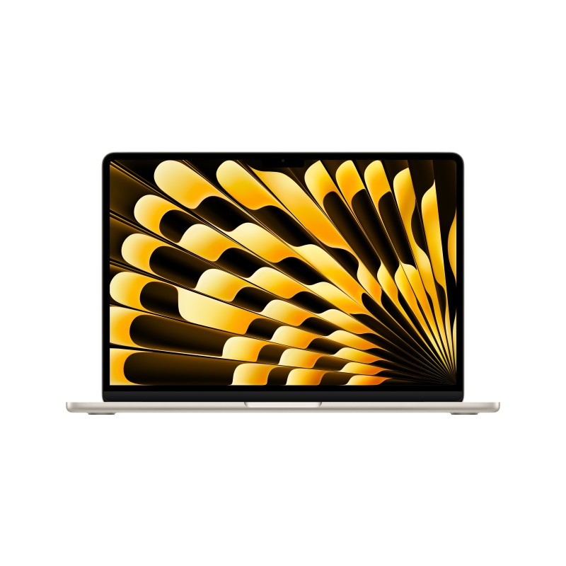 Image of Apple MacBook Air 13'' M3 chip con core 8 CPU e core 10 GPU, 8GB, 512GB SSD Galassia