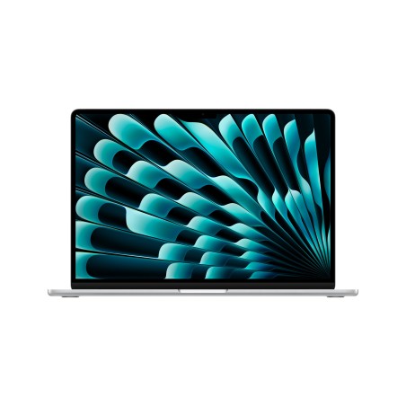 Apple MacBook Air Apple M M3 Computador portátil 38,9 cm (15.3") 8 GB 256 GB SSD Wi-Fi 6E (802.11ax) macOS Sonoma Prateado