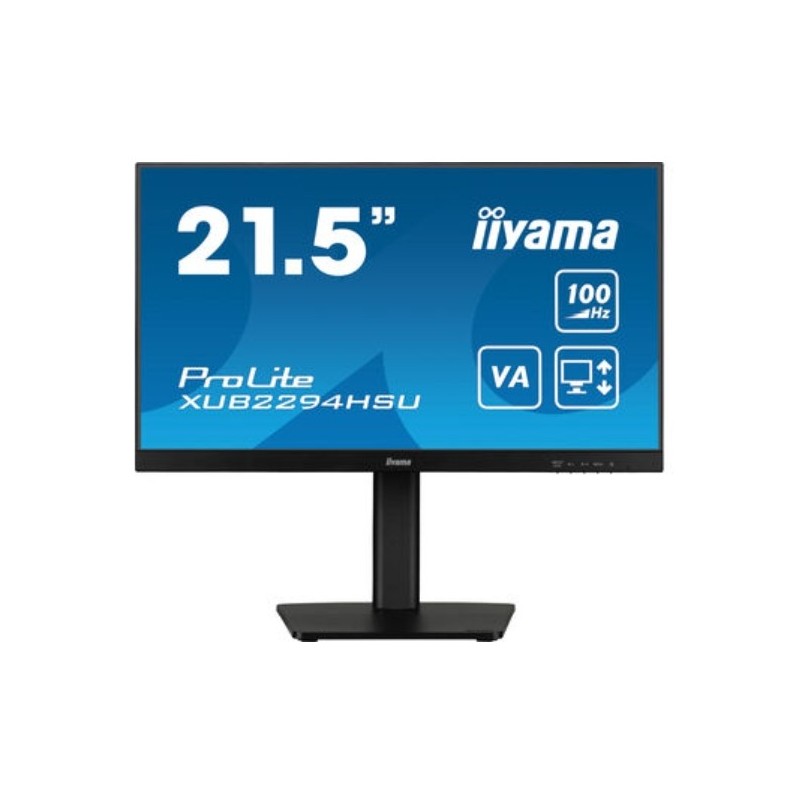 Image of iiyama ProLite XUB2294HSU-B6 Monitor PC 54,6 cm (21.5") 1920 x 1080 Pixel Full HD LCD Nero