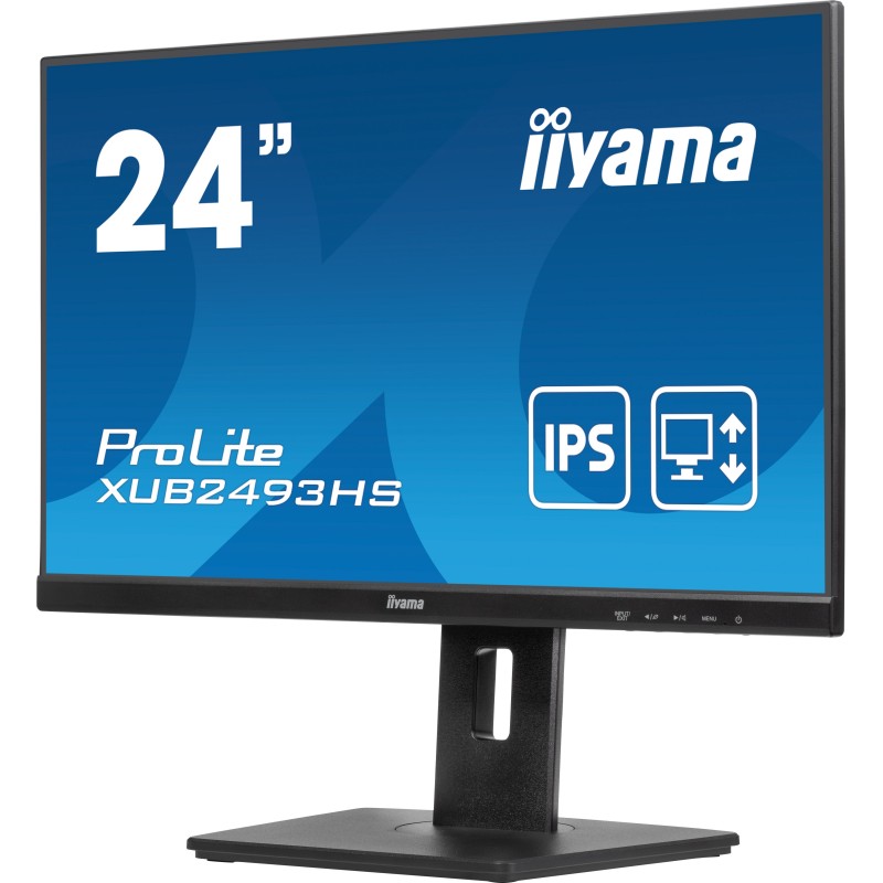 Image of iiyama ProLite XUB2493HS-B6 Monitor PC 60,5 cm (23.8") 1920 x 1080 Pixel Full HD LED Nero