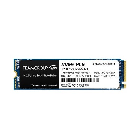 Team Group MP33 PRO M.2 512 Go PCI Express 3.0 3D NAND NVMe