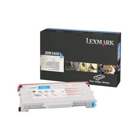 Lexmark 20K1400 cartuccia toner 1 pz Originale Ciano