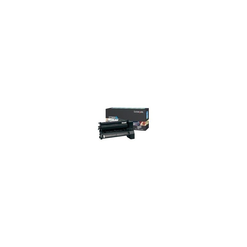 Image of Lexmark Cyan High Yield Return Program Print Cartridge for C770/772 toner Originale Ciano