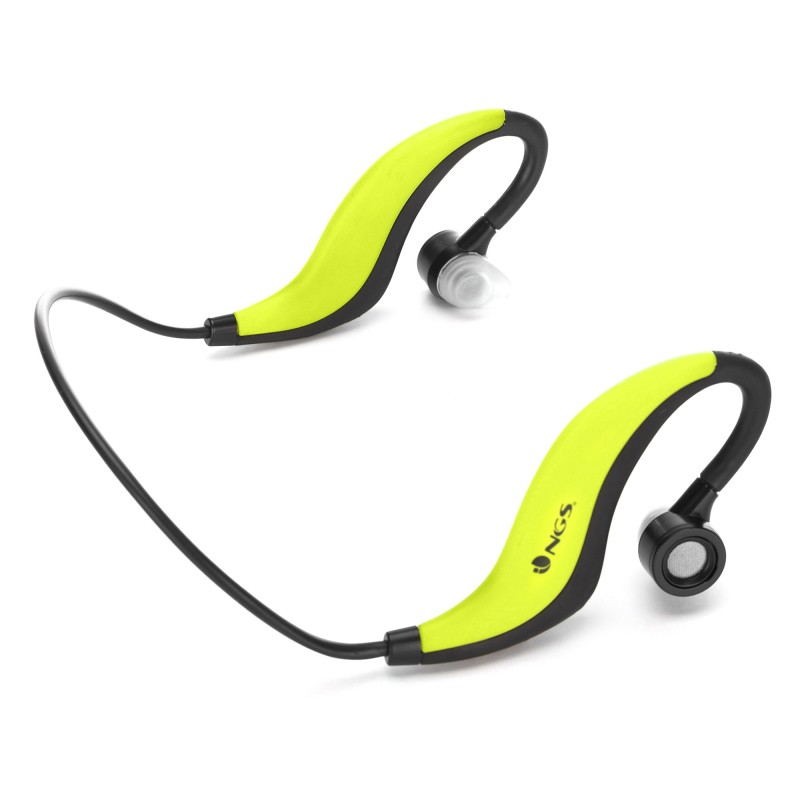Image of NGS Artica Runner Auricolare Wireless A clip Sport USB tipo A Bluetooth Nero, Giallo