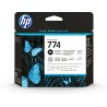 HP Cabezal de impresión negro fotográfico gris claro DesignJet 774