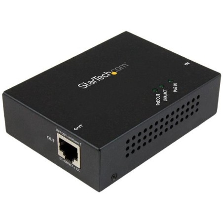 StarTech.com Extensor Gigabit PoE+ de 1 porta - 802.3at e 802.3af - 100 m