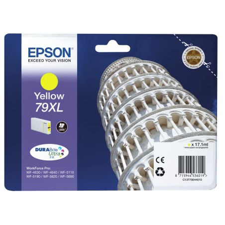 Epson Tower of Pisa 79XL tinteiro 1 unidade(s) Original Rendimento alto (XL) Amarelo