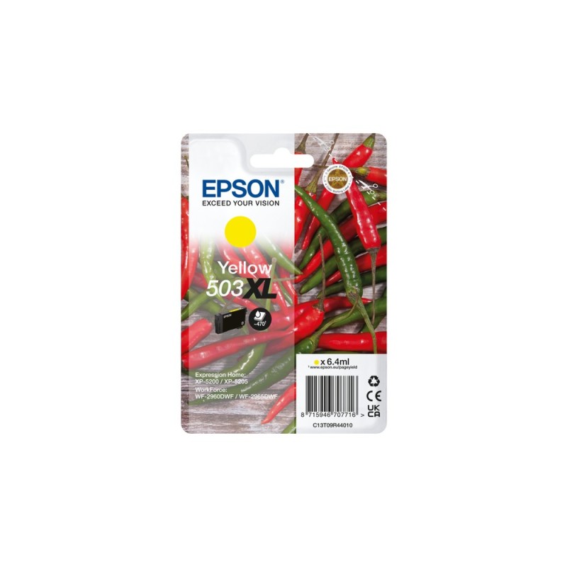 Epson 503XL cartuccia d'inchiostro 1 pz Originale Resa elevata (XL) Giallo