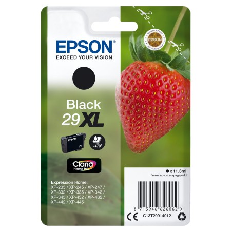 Epson Strawberry C13T29914012 tinteiro 1 unidade(s) Original Rendimento alto (XL) Preto
