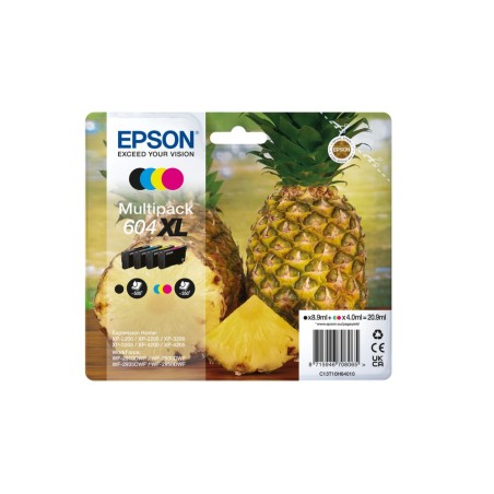 Epson 604XL tinteiro 4 unidade(s) Original Rendimento alto (XL) Preto, Ciano, Magenta, Amarelo