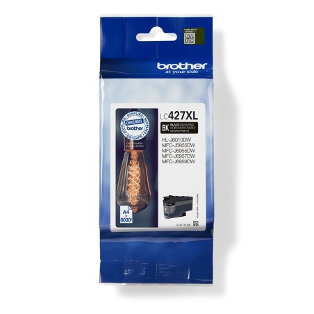 Brother LC427XLBK inktcartridge 1 stuk(s) Origineel Zwart