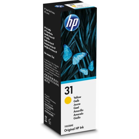 HP 31 70-ml Yellow Original Ink Bottle Origineel