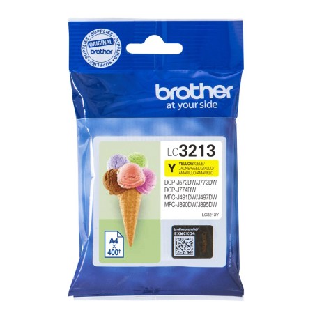 Brother LC3213Y inktcartridge 1 stuk(s) Origineel Geel