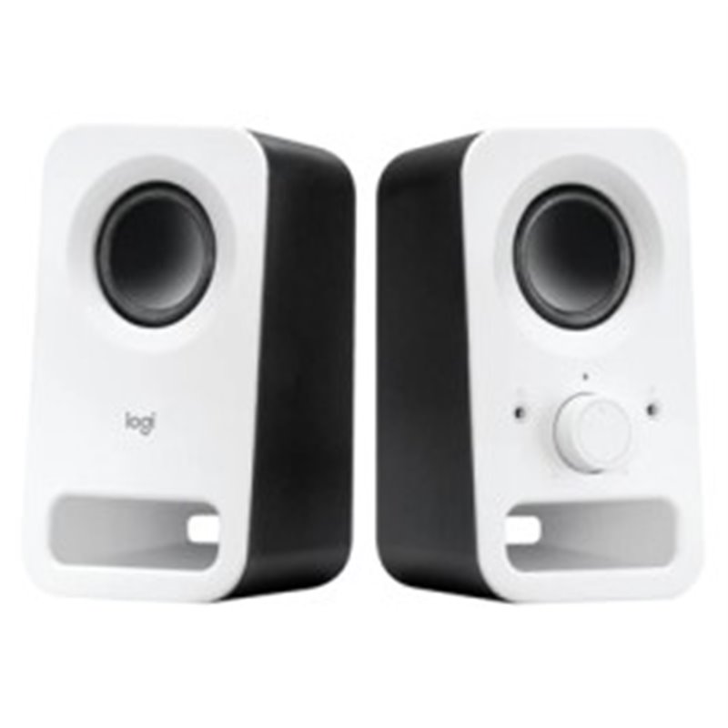 CASSE LOGITECH Retail Z150 980-000815 6W STEREO WHITE JACK 3,5mm CONTROLLO VOLUME