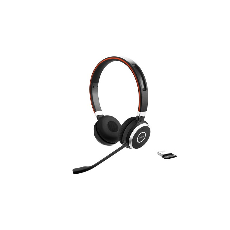 Jabra Evolve 65 SE Auricolare Con cavo e senza A Padiglione Ufficio Micro-USB Bluetooth Nero