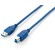 Equip 128293 câble USB 3 m USB 3.2 Gen 1 (3.1 Gen 1) USB A USB B Bleu