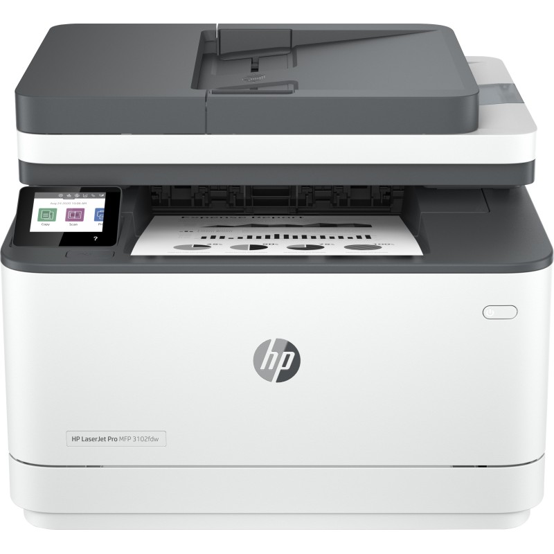 Image of HP LaserJet Pro Stampante multifunzione 3102fdw, Bianco e nero, Stampante per Piccole e medie imprese, Stampa, copia,