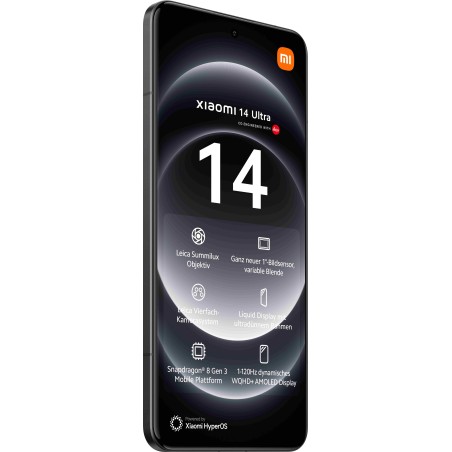 Xiaomi 14 Ultra 17,1 cm (6.73") Double SIM 5G USB Type-C 16 Go 512 Go 5000 mAh Noir