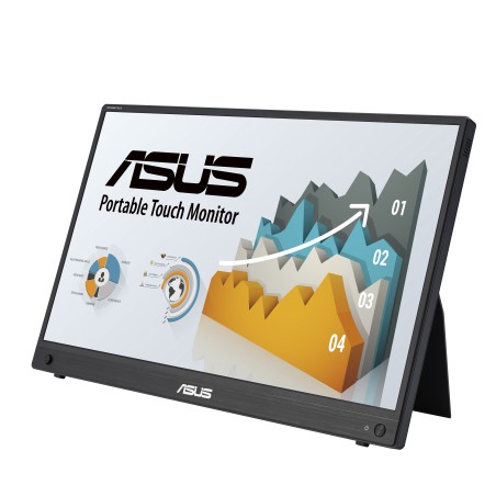 ASUS ZenScreen MB16AHT Computerbildschirm 39,6 cm (15.6") 1920 x 1080 Pixel Full HD Touchscreen Schwarz