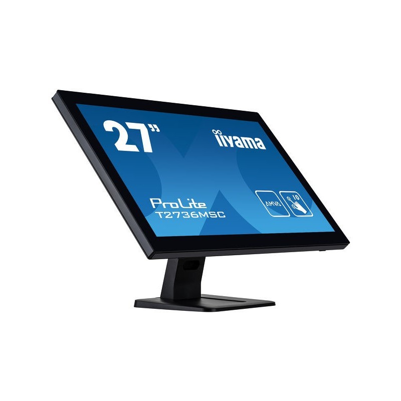 Image of iiyama ProLite T2752MSC-B1 Monitor PC 68,6 cm (27") 1920 x 1080 Pixel Full HD LED Touch screen Nero