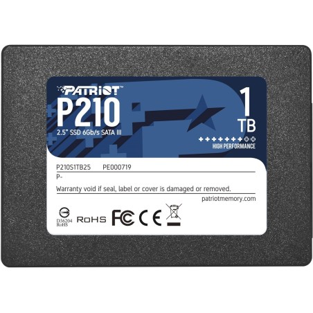 Patriot Memory P210 2.5" 1 TB Serial ATA III
