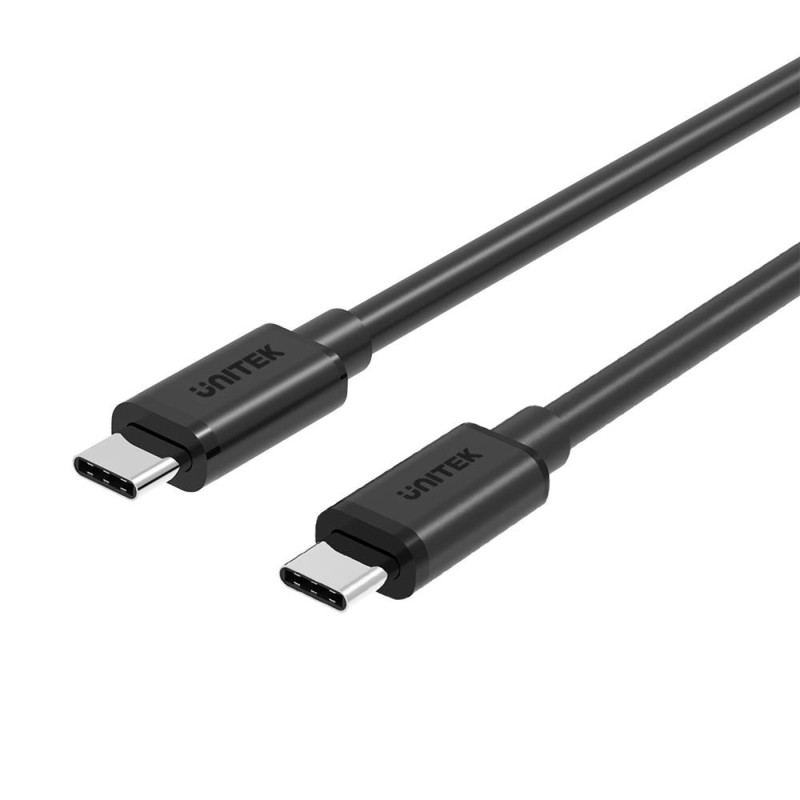 UNITEK Y-C477BK cavo USB 1 m 3.2 Gen (3.1 1) C Nero