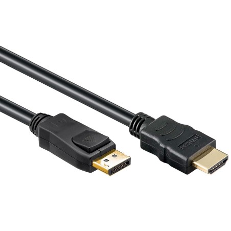 Allteq CC-DP-HDMI-6 adaptador de cabo de vídeo DisplayPort HDMI Type A (Standard) Azul