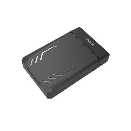 UNITEK Y-3035 caja para disco duro externo Carcasa de disco duro SSD Negro 2.5 3.5"