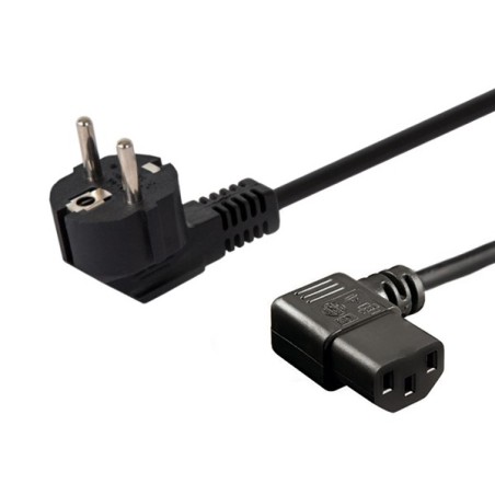 Savio CL-115 câble électrique Noir 1,2 m IEC C13