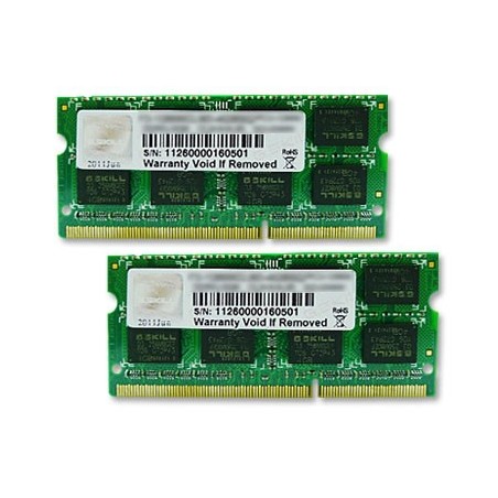 G.Skill 8GB DDR3-1600 módulo de memória 1 x 8 GB 1600 MHz