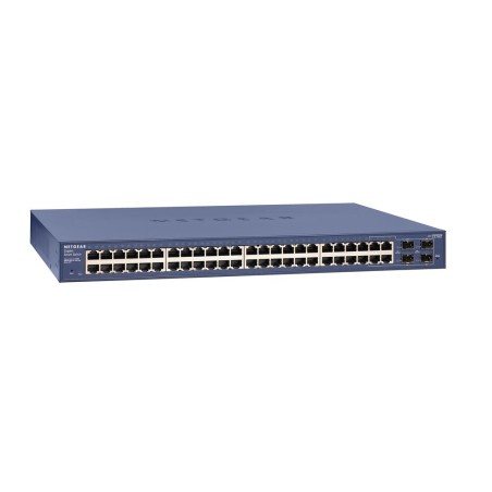 NETGEAR GS748T Gerido L2+ Gigabit Ethernet (10 100 1000) Azul