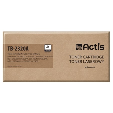 Actis TB-2320A Tonerkartusche (Ersatz für Brother TN-2320 Standard 2600 seiten schwarz)